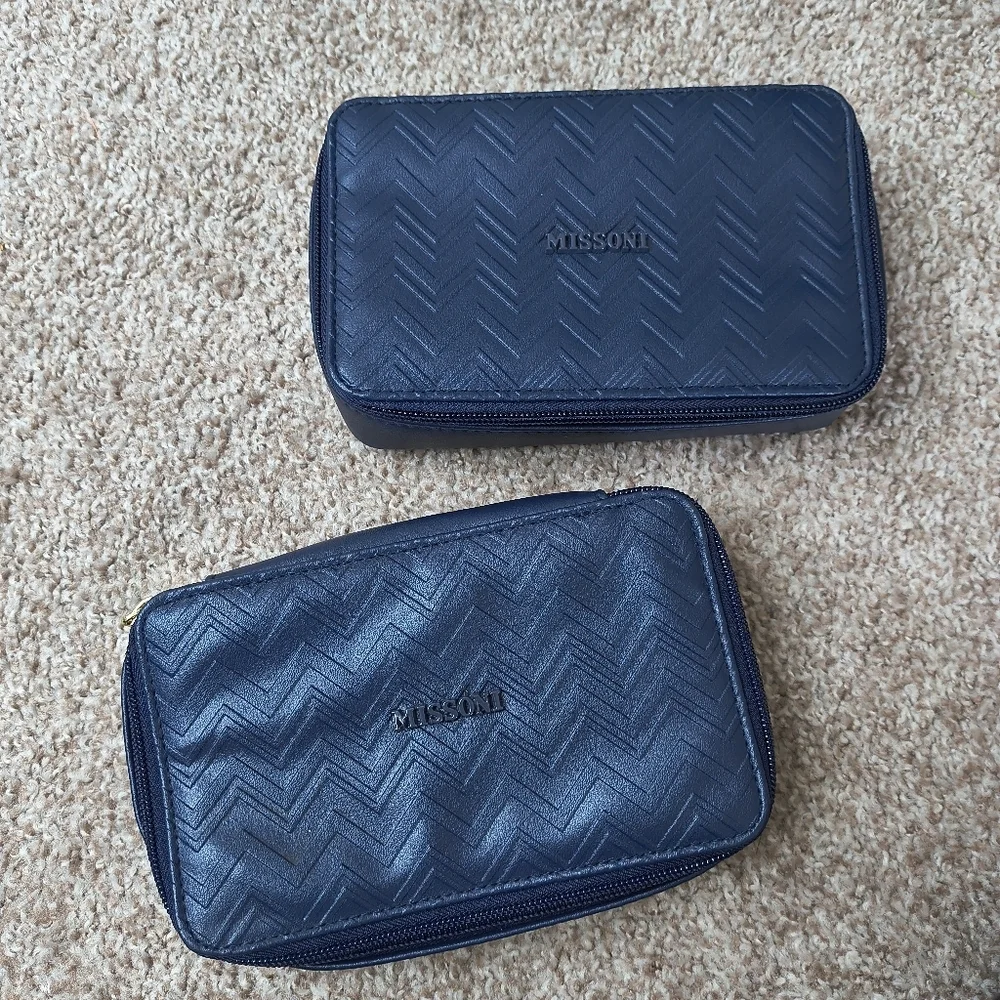 Missoni For Delta Toiletries Makeup Case‎ Travel Size